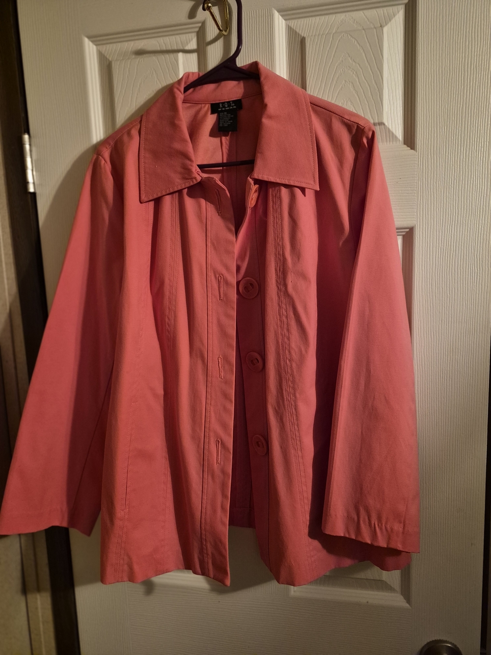 Women's Coral Trench Coat by Liz Claiborne